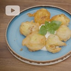 Fleurs de courgette farcies au fromage