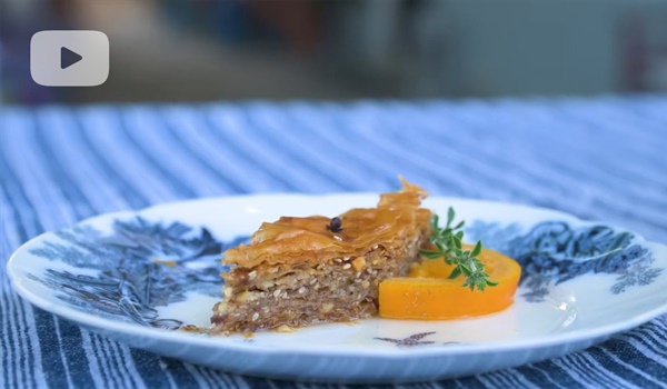 Baklava Pasteli (Samos baklavasi)