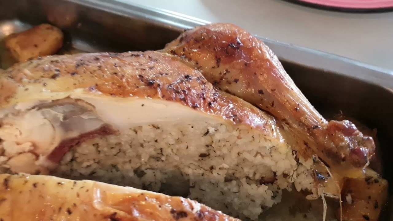 Stuffed Rooster (Kokkoras Gemistos)
